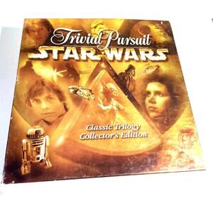 Trivial Pursuit Star Wars Classic Trilogy Collector Edition Board Game Complete